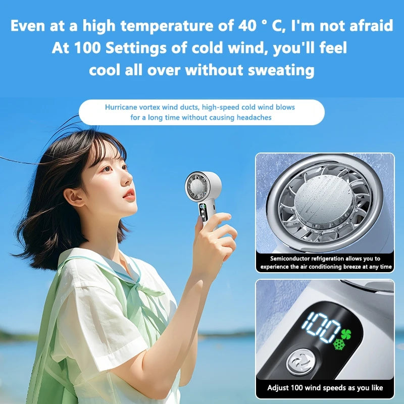 CoolBreeze™ Portable Ice Compress Fan™